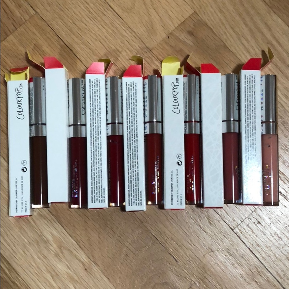 Colourpop ultra matte lip bundle